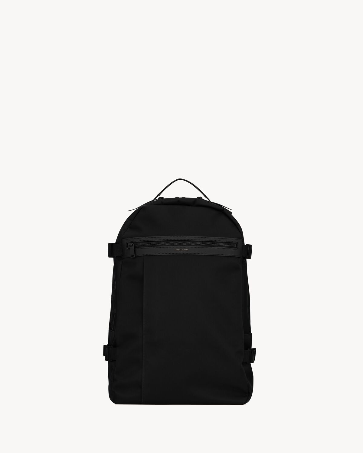 Saint Laurent mochila tipo trekking city de econyl® piel lisa y nailon