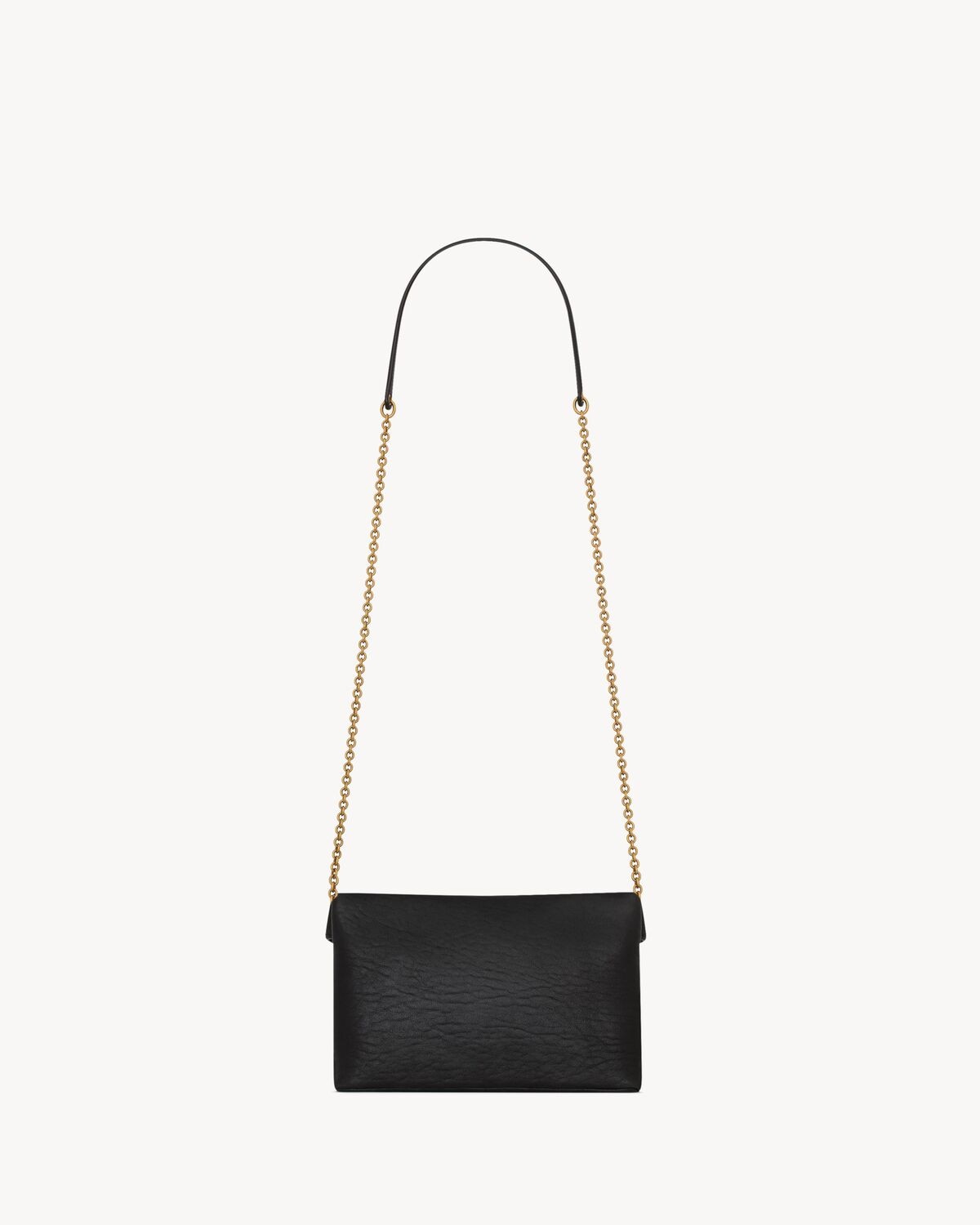 Saint Laurent Pochette Con Cadena Cassandre De Piel De Cordero