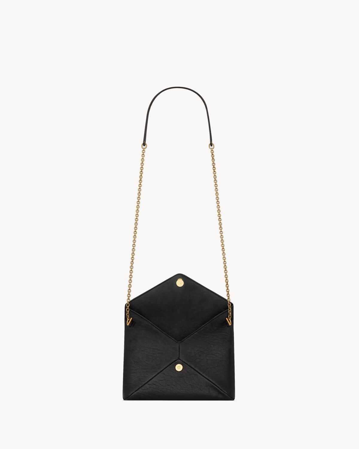 Saint Laurent Pochette Con Cadena Cassandre De Piel De Cordero