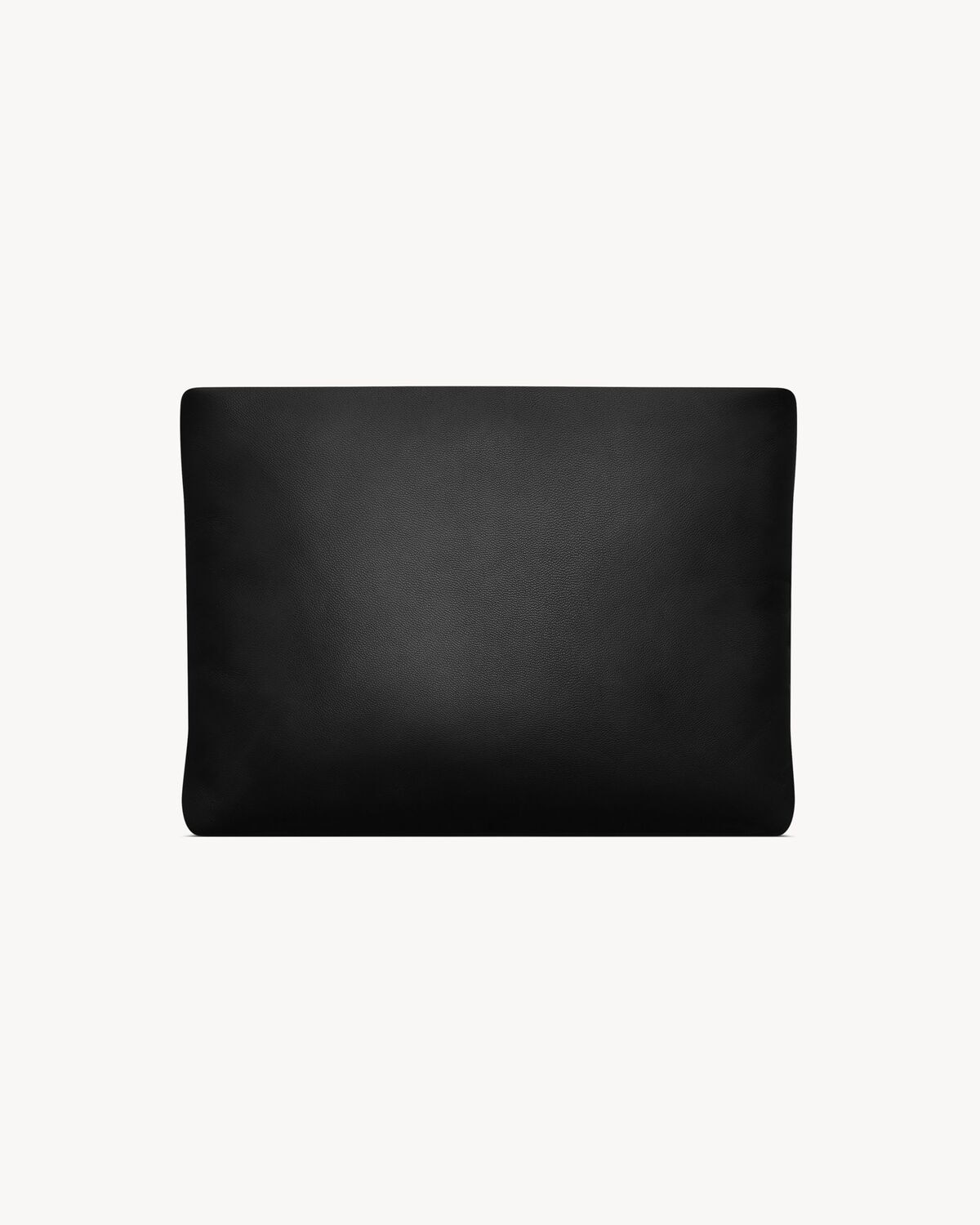 Saint Laurent Pochette Grande Acolchada Saint Laurent De Piel De Cordero