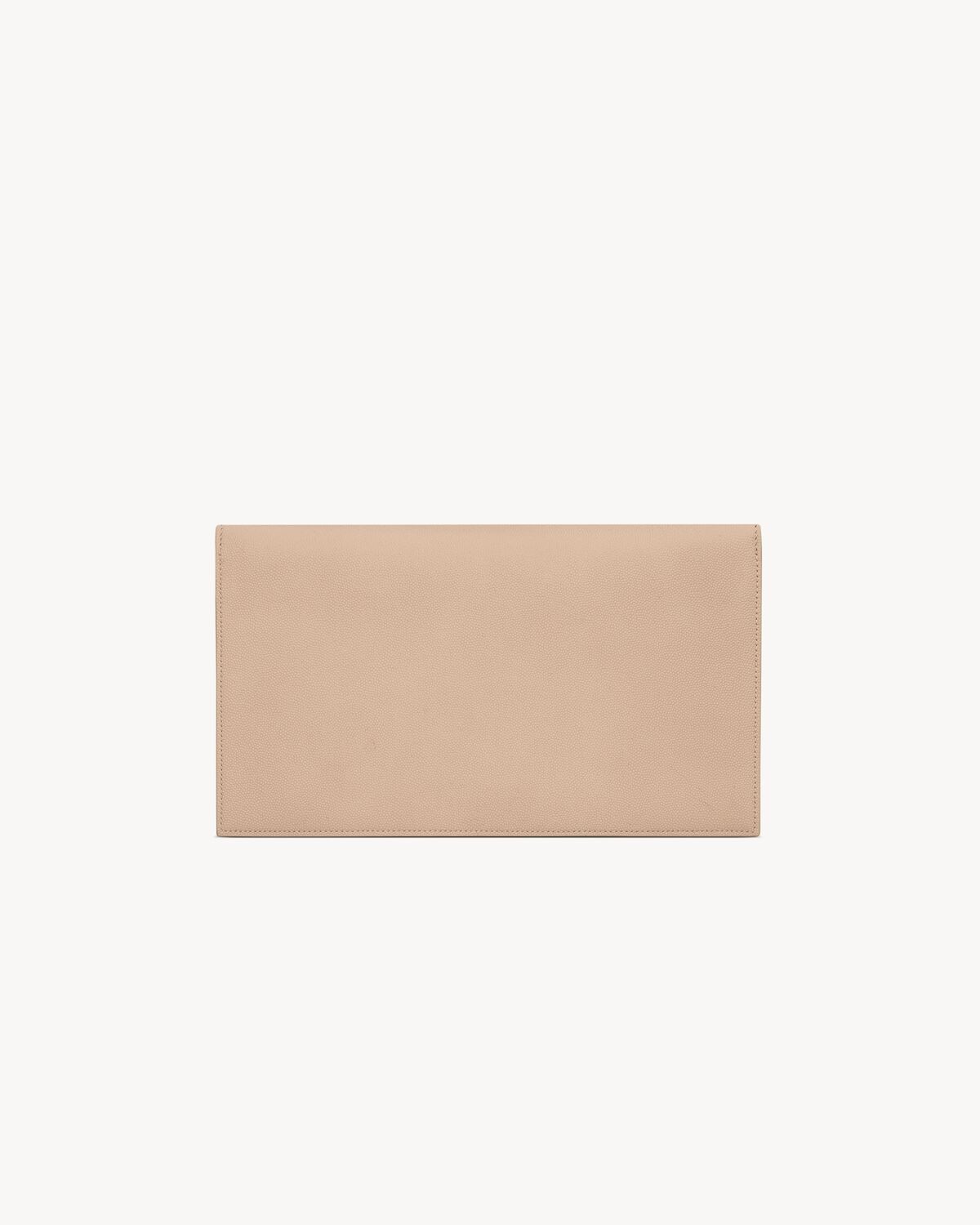 Saint Laurent Pochette Uptown De Piel Repujada Grain De Poudre