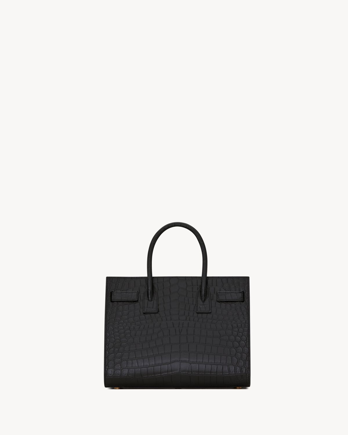 Saint Laurent Sac De Jour De Piel Repujada Efecto Cocodrilo - Baby