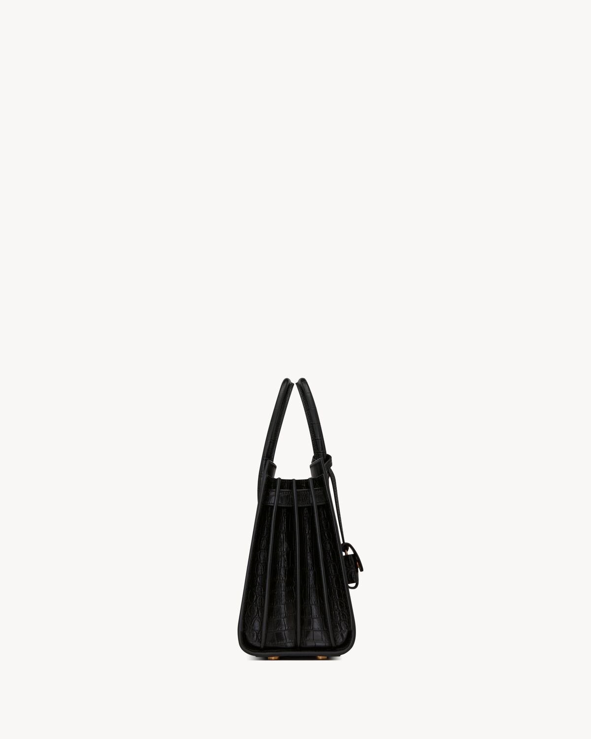 Saint Laurent Sac De Jour De Piel Repujada Efecto Cocodrilo - Baby