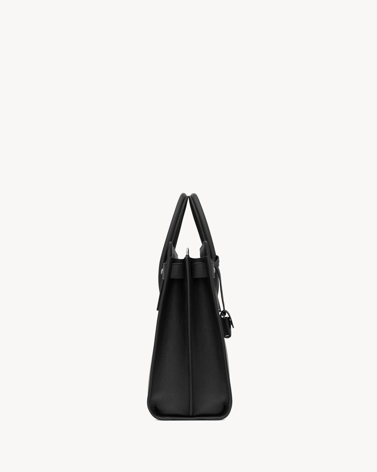 Saint Laurent Sac De Jour Thin Large De Piel Granulada