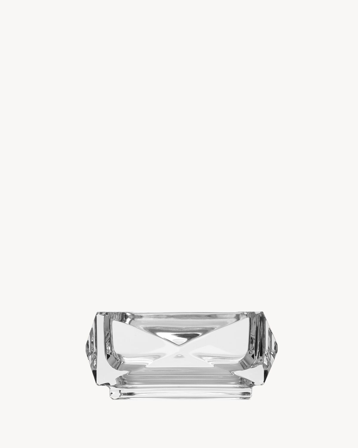 Saint Laurent Baccarat Louxor Pin Tray In Crystal