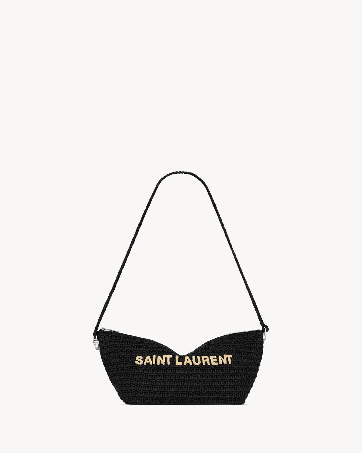 Saint Laurent bolso bandolera le rafia