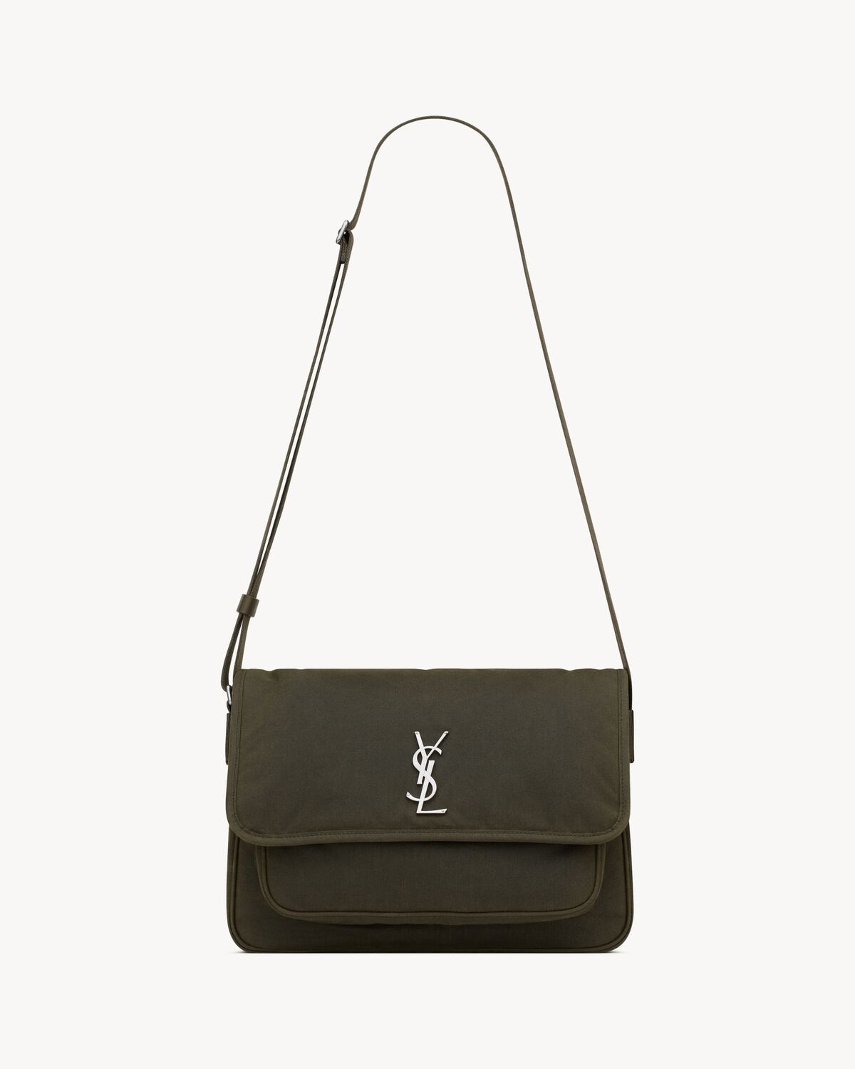 Saint Laurent bolso messenger niki de lona