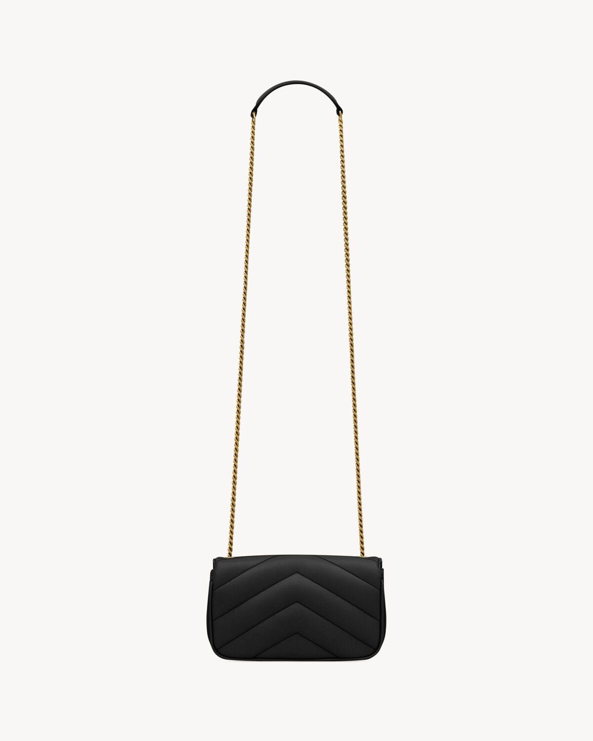 Saint Laurent Bolso Mini De Piel De Cordero