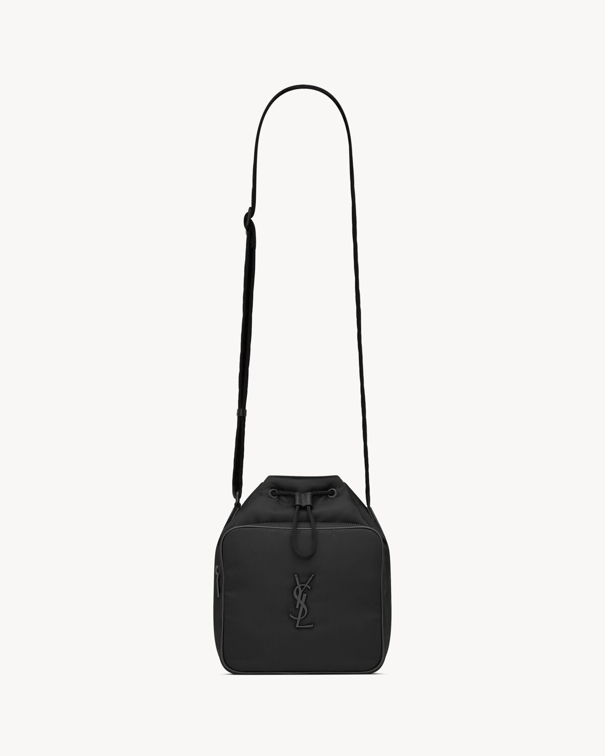 Saint Laurent bolso saco pequeño niki de nailon