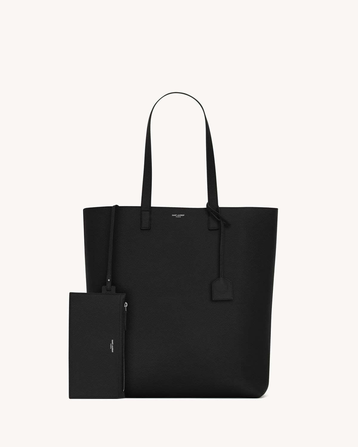 Saint Laurent Bolso Shopper Bold De Piel Granulada