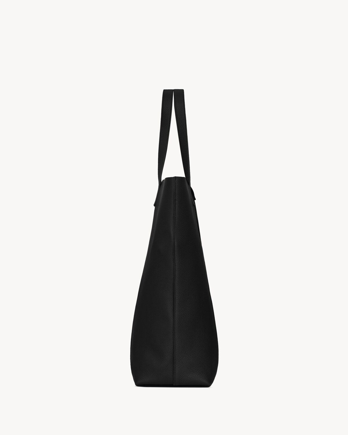 Saint Laurent Bolso Shopper Bold De Piel Granulada