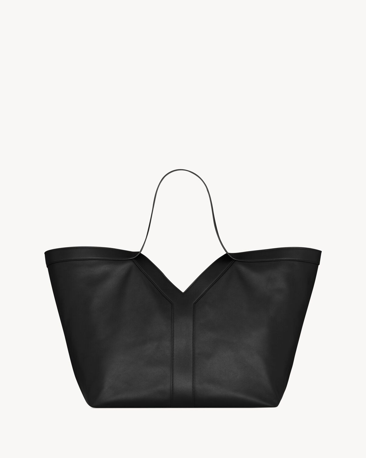 Saint Laurent Bolso Tote Y De Piel