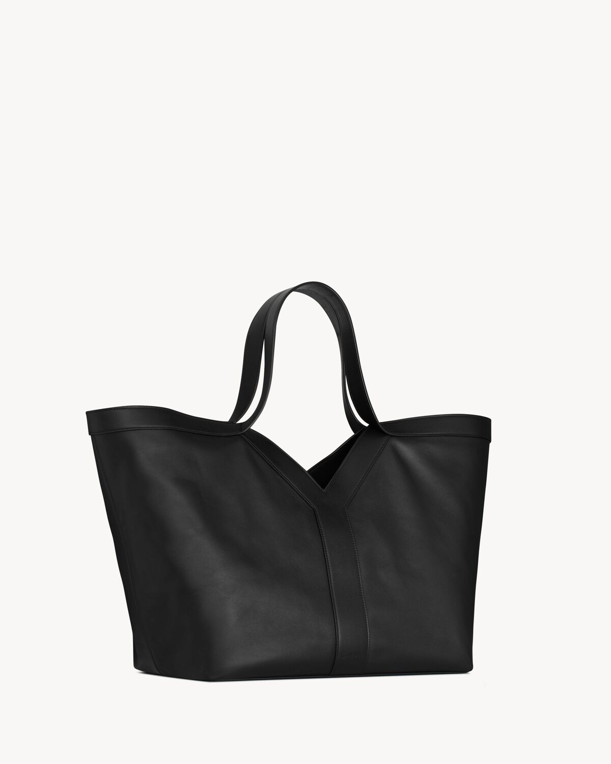 Saint Laurent Bolso Tote Y De Piel