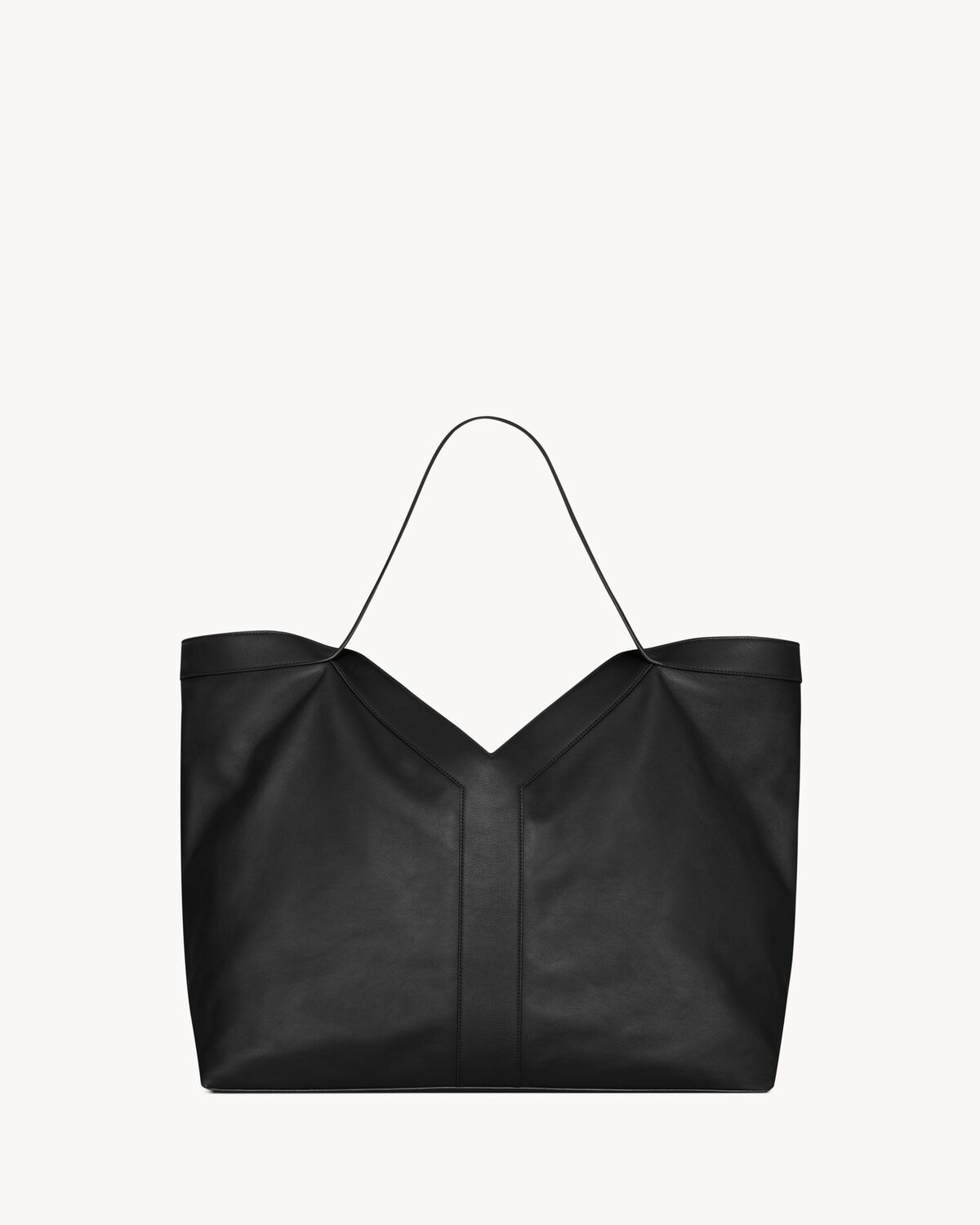 Saint Laurent Bolso Tote Y De Piel