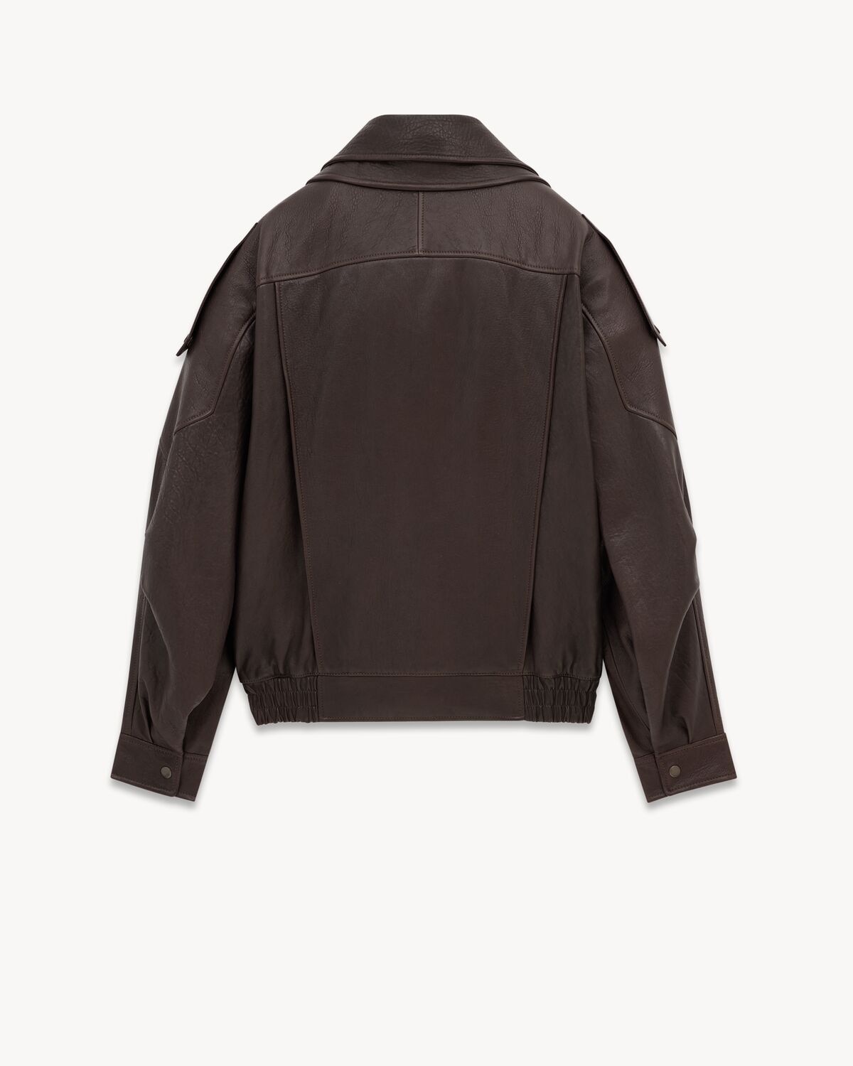 Saint Laurent Bomber De Piel De Cordero