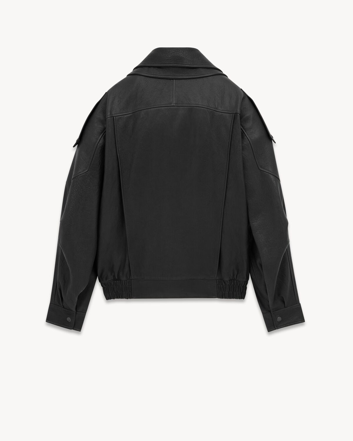 Saint Laurent Bomber De Piel De Cordero