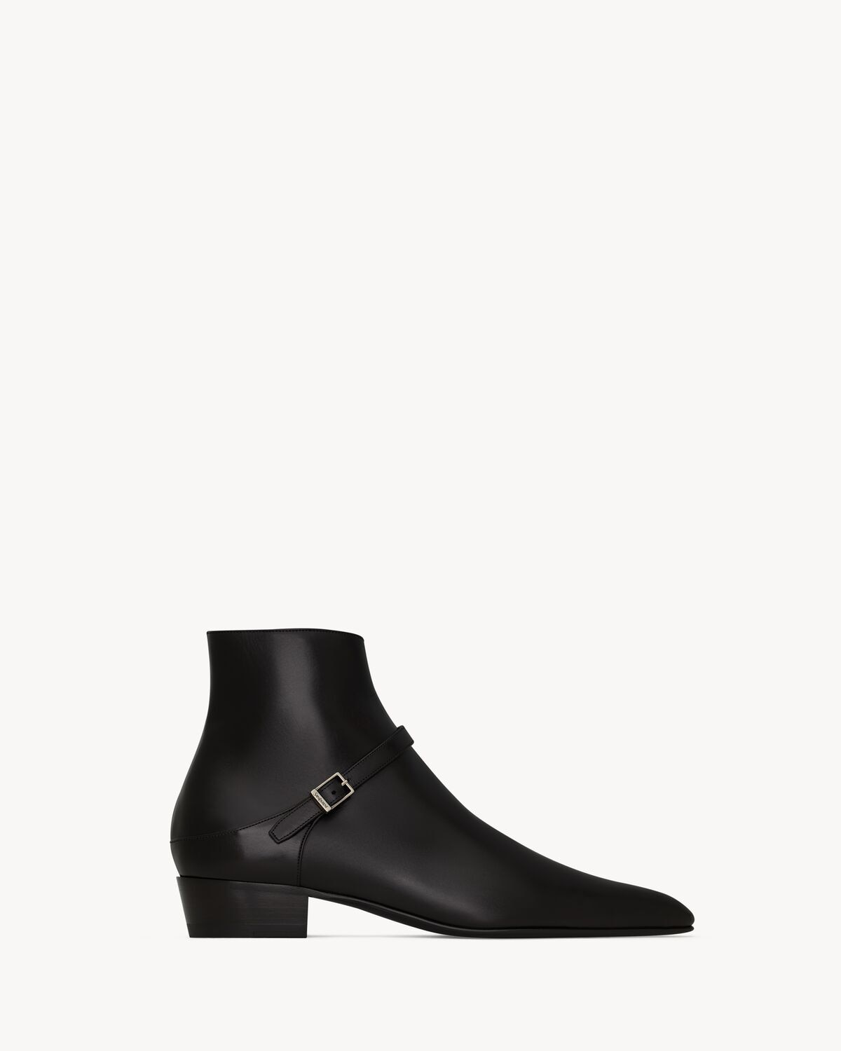 Saint Laurent botas augustin de piel lisa