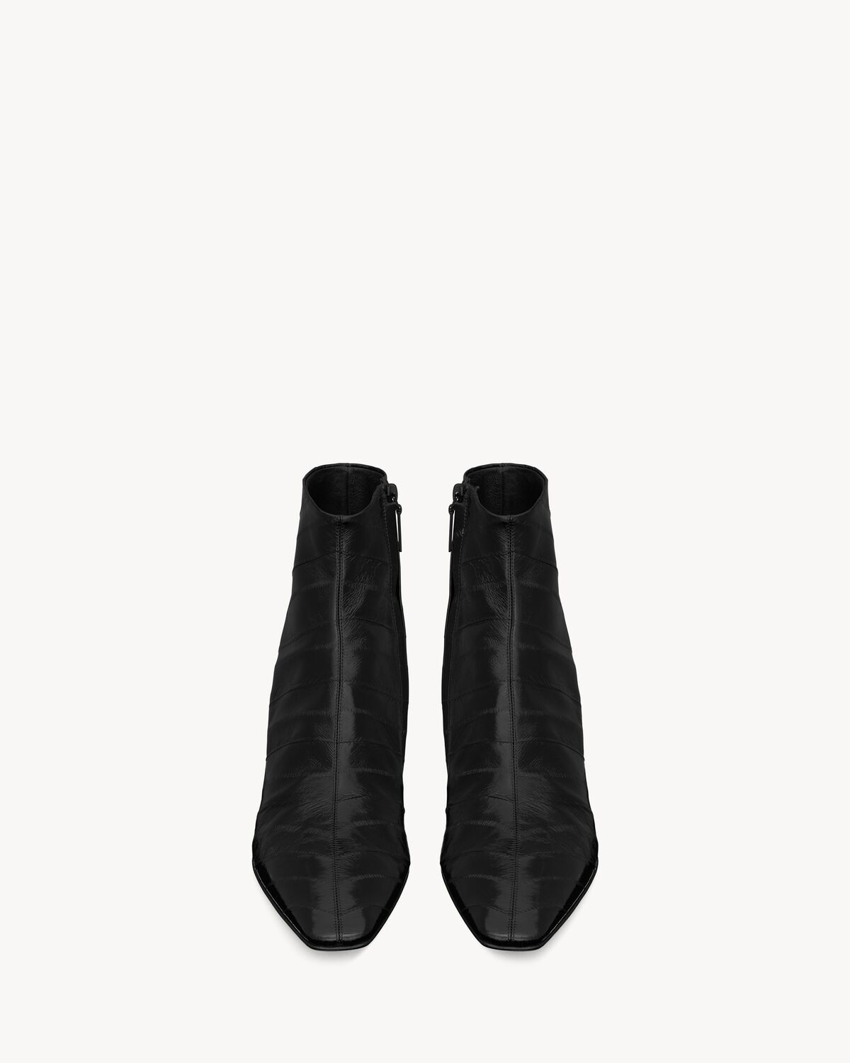 Saint Laurent Botas Paolo De Piel De Anguila