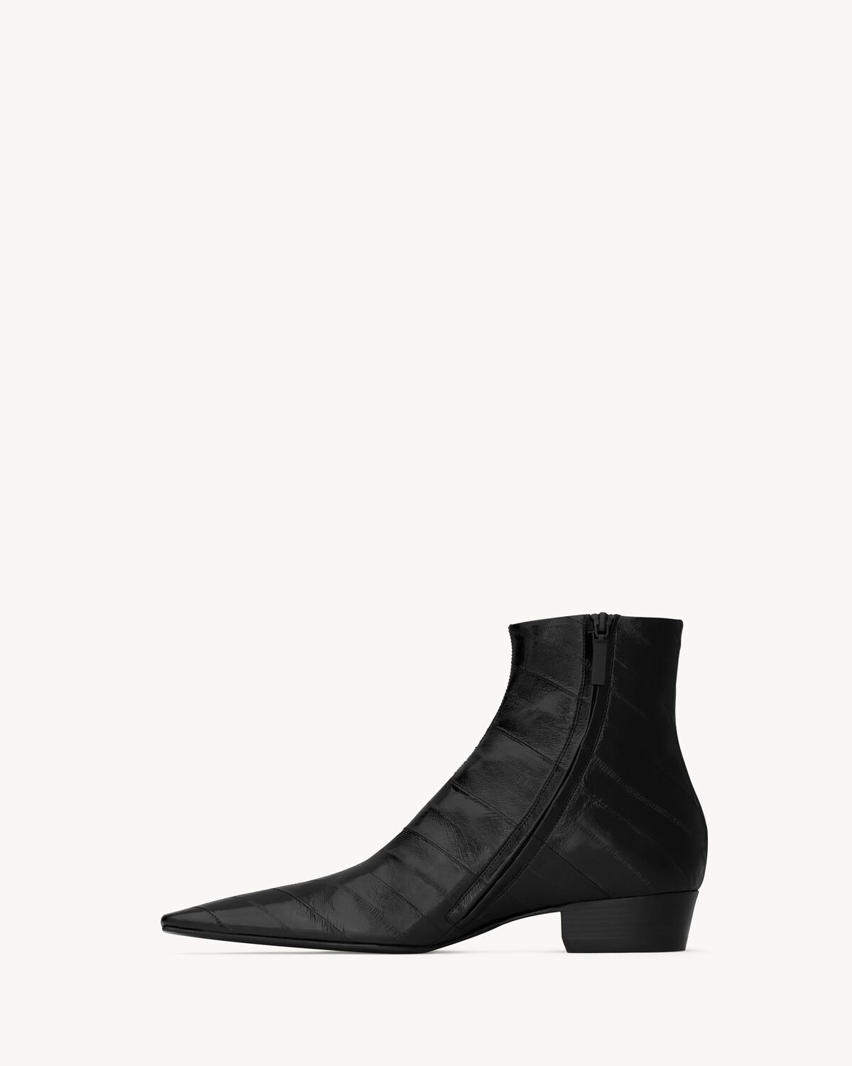 Saint Laurent Botas Paolo De Piel De Anguila