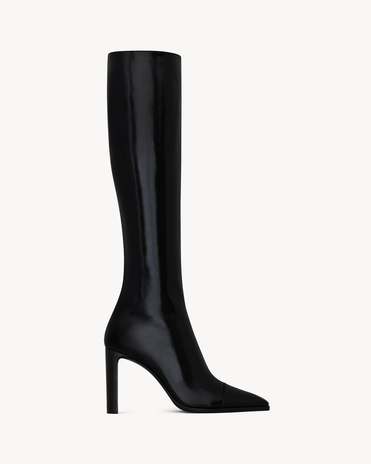 Saint Laurent botas venetia de piel lisa