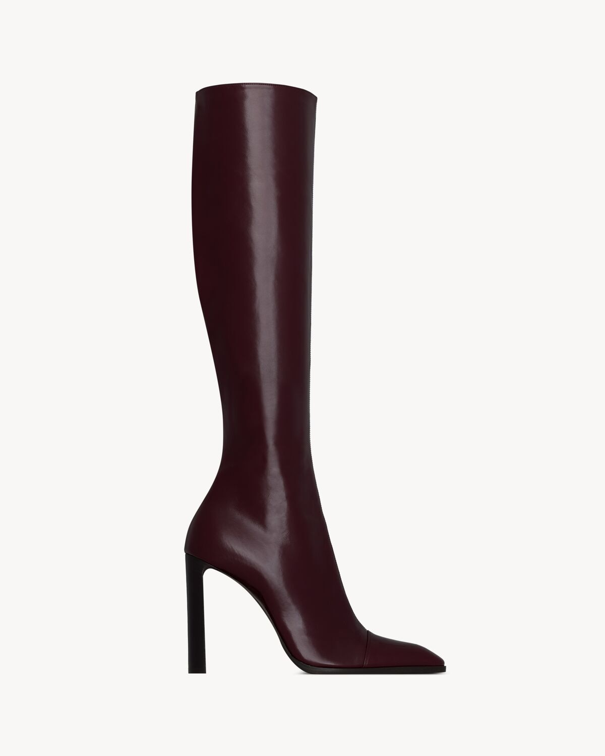 Saint Laurent botas venetia de piel lisa