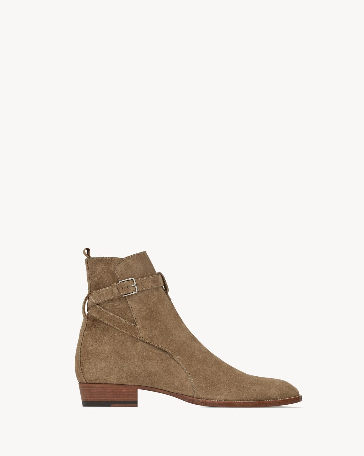 Saint Laurent botines jodhpur wyatt de ante