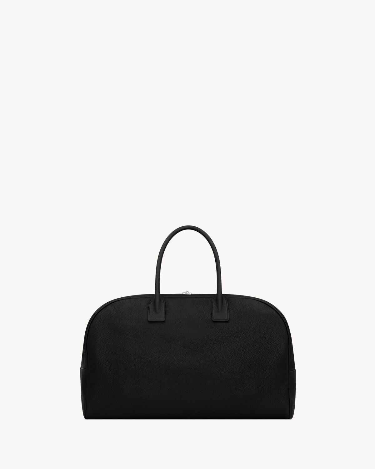 Saint Laurent Bowling Duffle De Piel Granulada