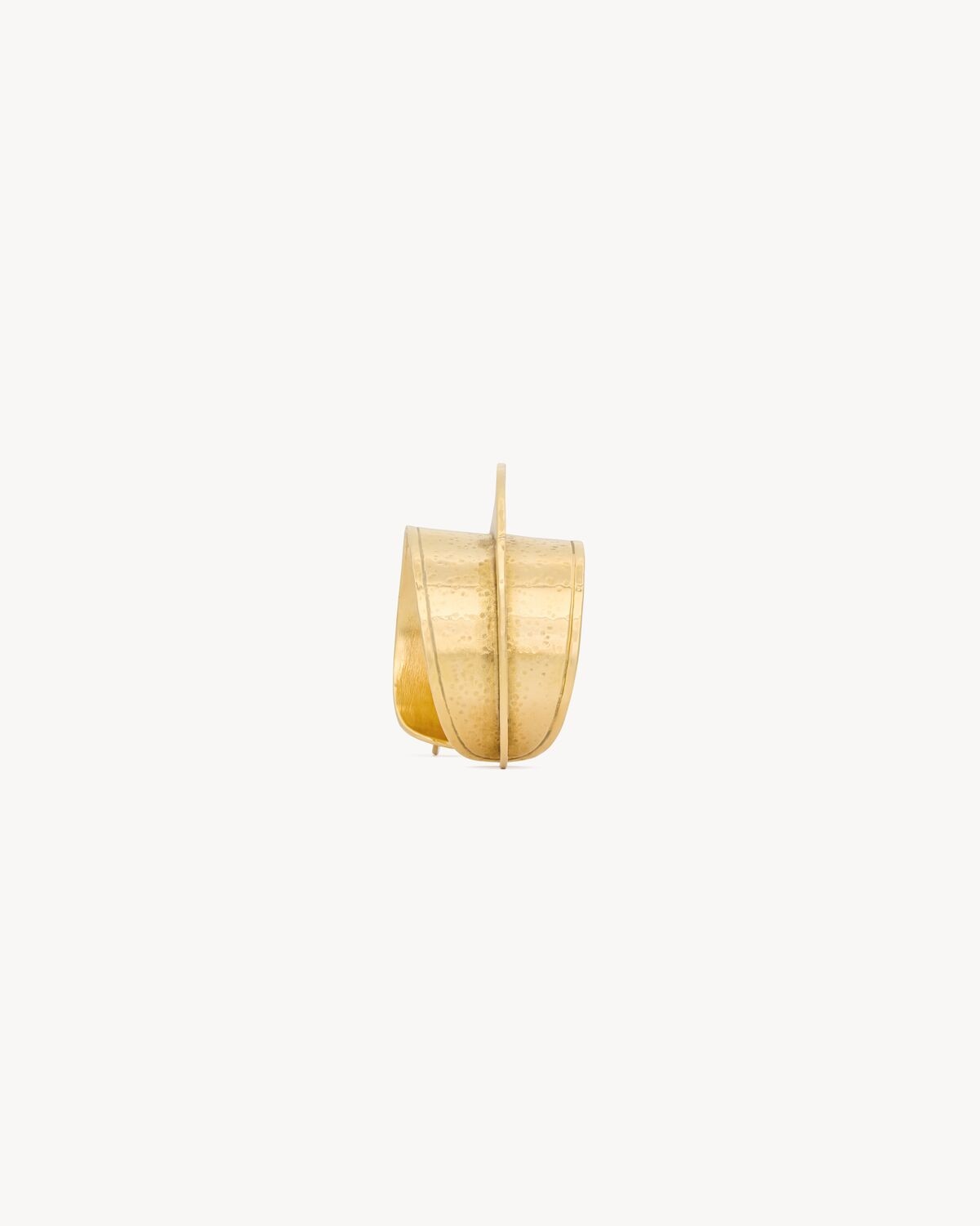 Saint Laurent Brazalete De Disco De Metal