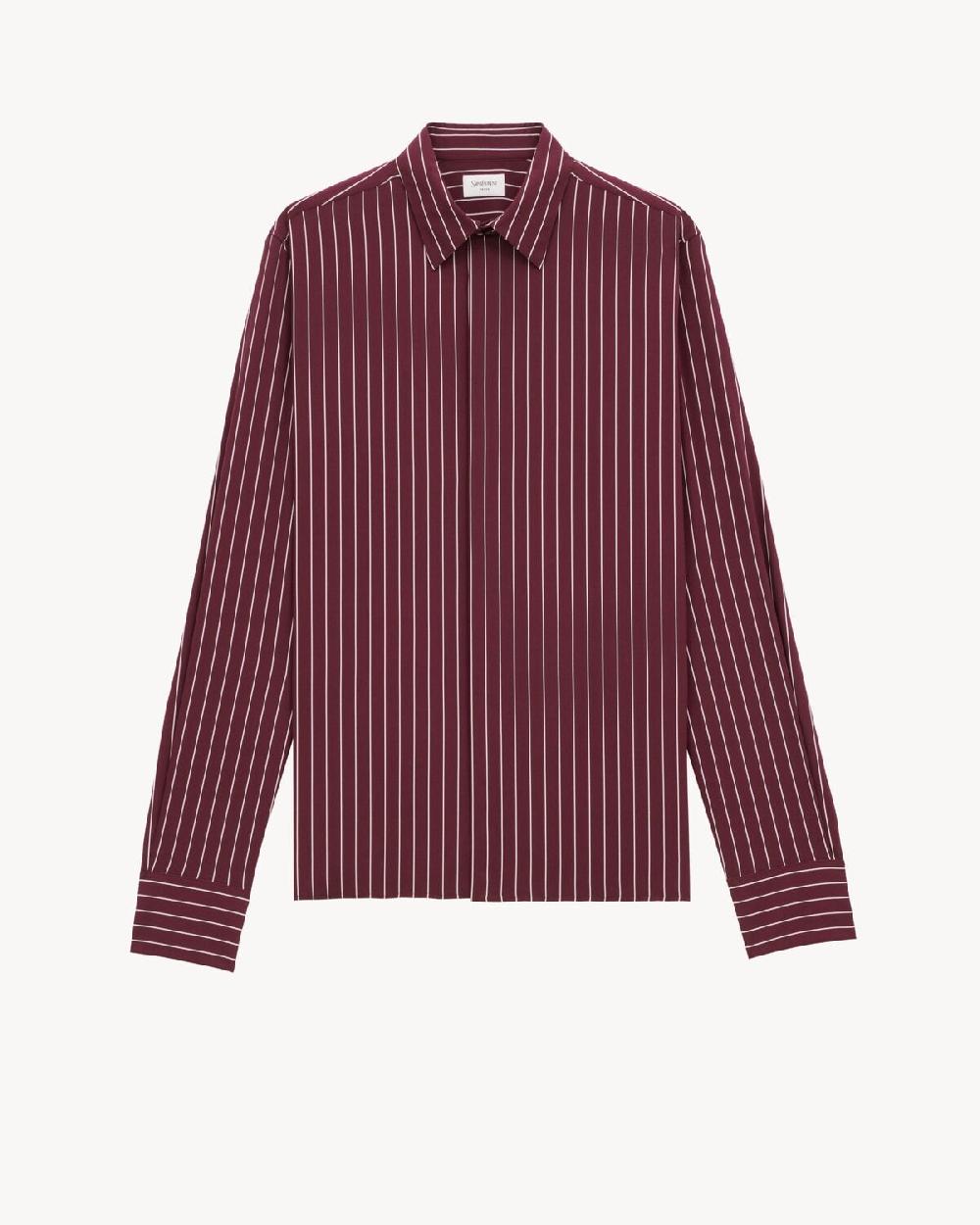 Saint Laurent camisa de rayas