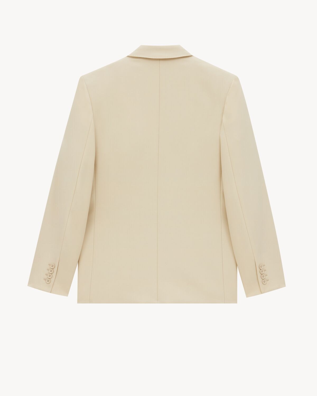 Saint Laurent Chaqueta De Lana Ligera