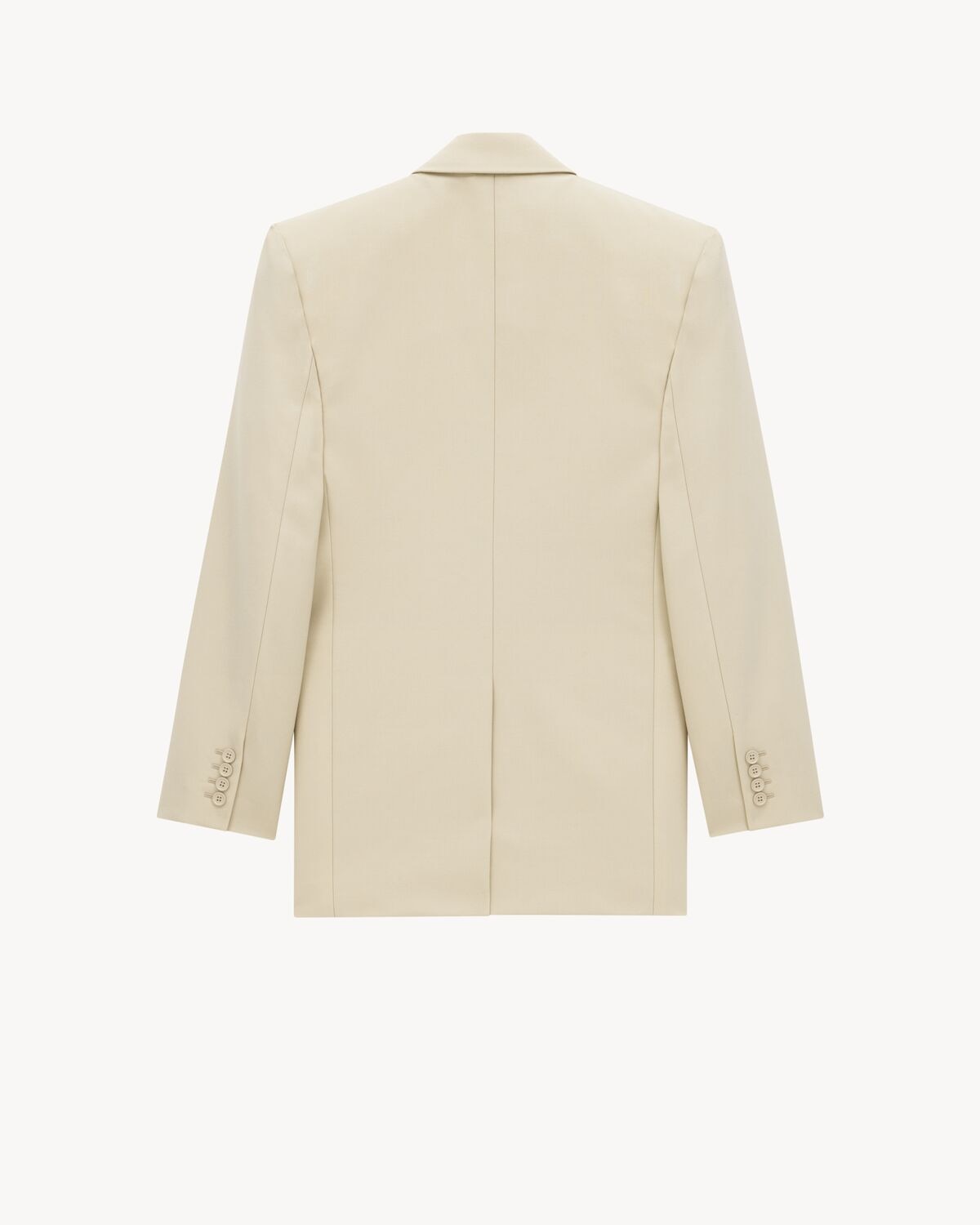 Saint Laurent Chaqueta De Lana Ligera