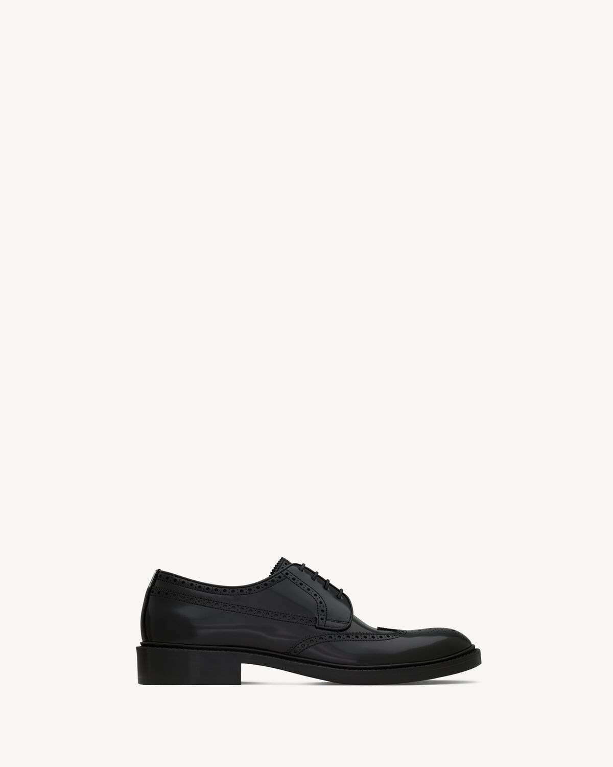 Saint Laurent derbies antoine de piel brillante