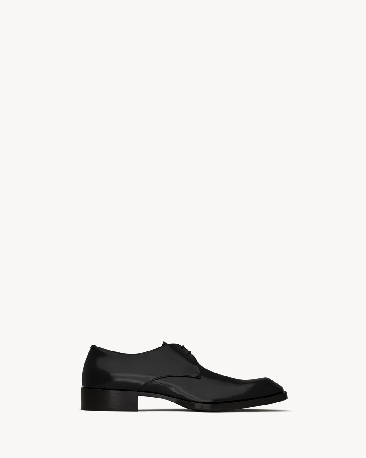 Saint Laurent derbies vadim de piel brillante