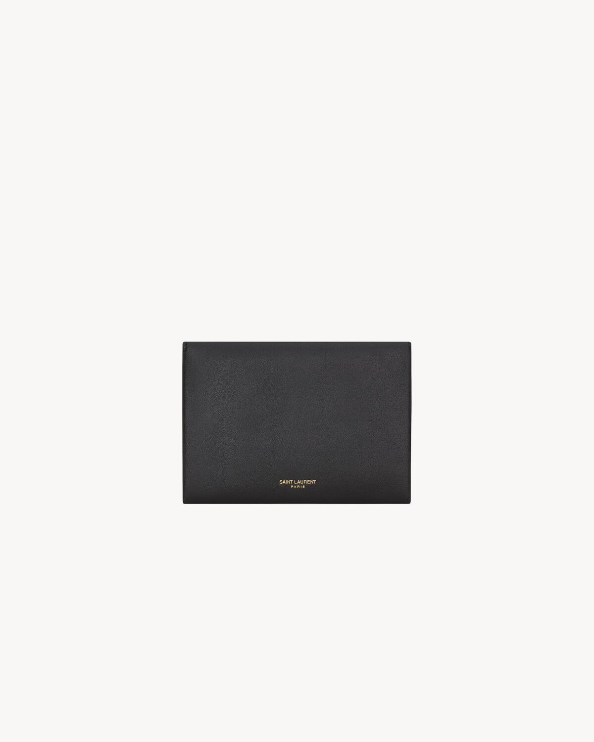 Saint Laurent Funda Para Pasaporte Letter De Piel