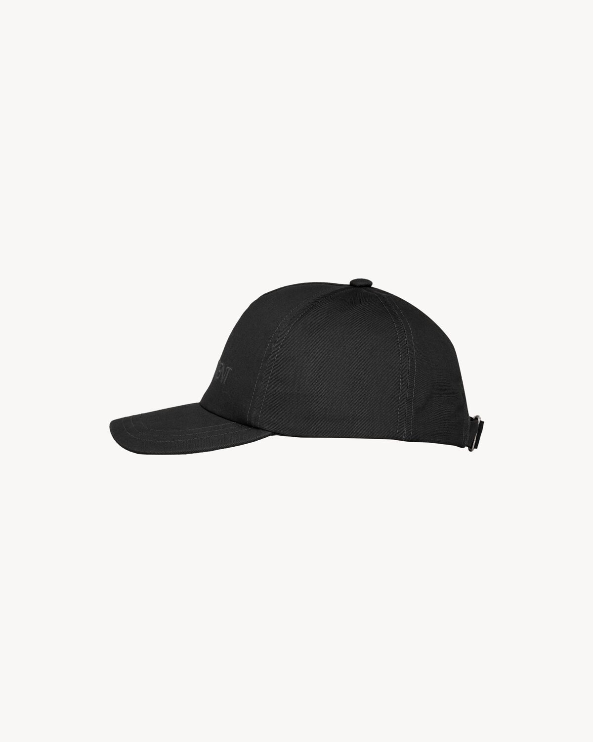 Saint Laurent Gorra Saint Laurent De Gabardina