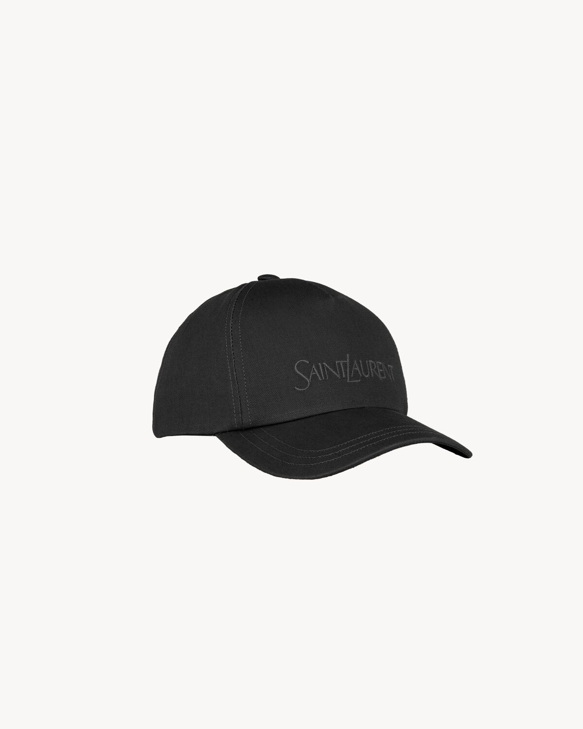 Saint Laurent Gorra Saint Laurent De Gabardina