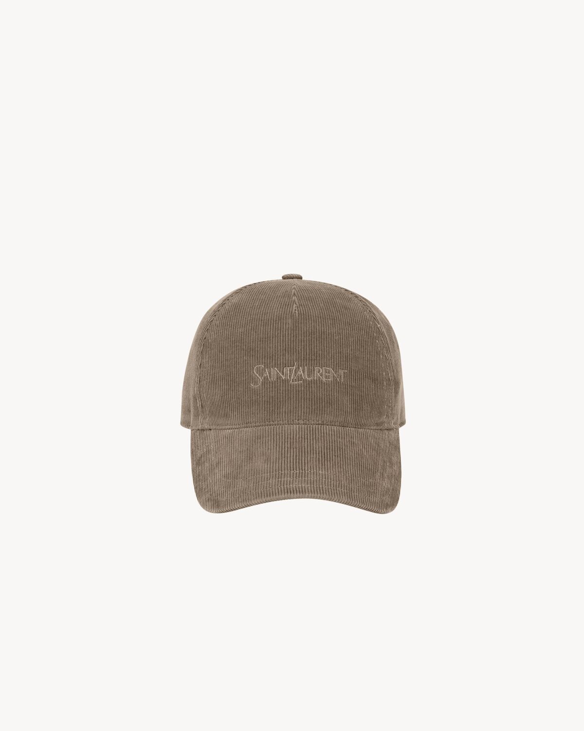 Saint Laurent gorra saint laurent de pana