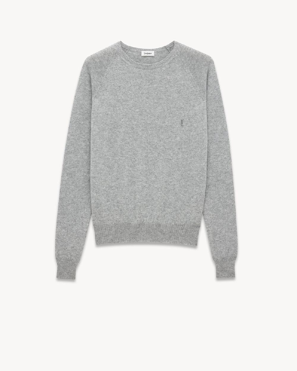 Saint Laurent jersey cassandre en cachemira