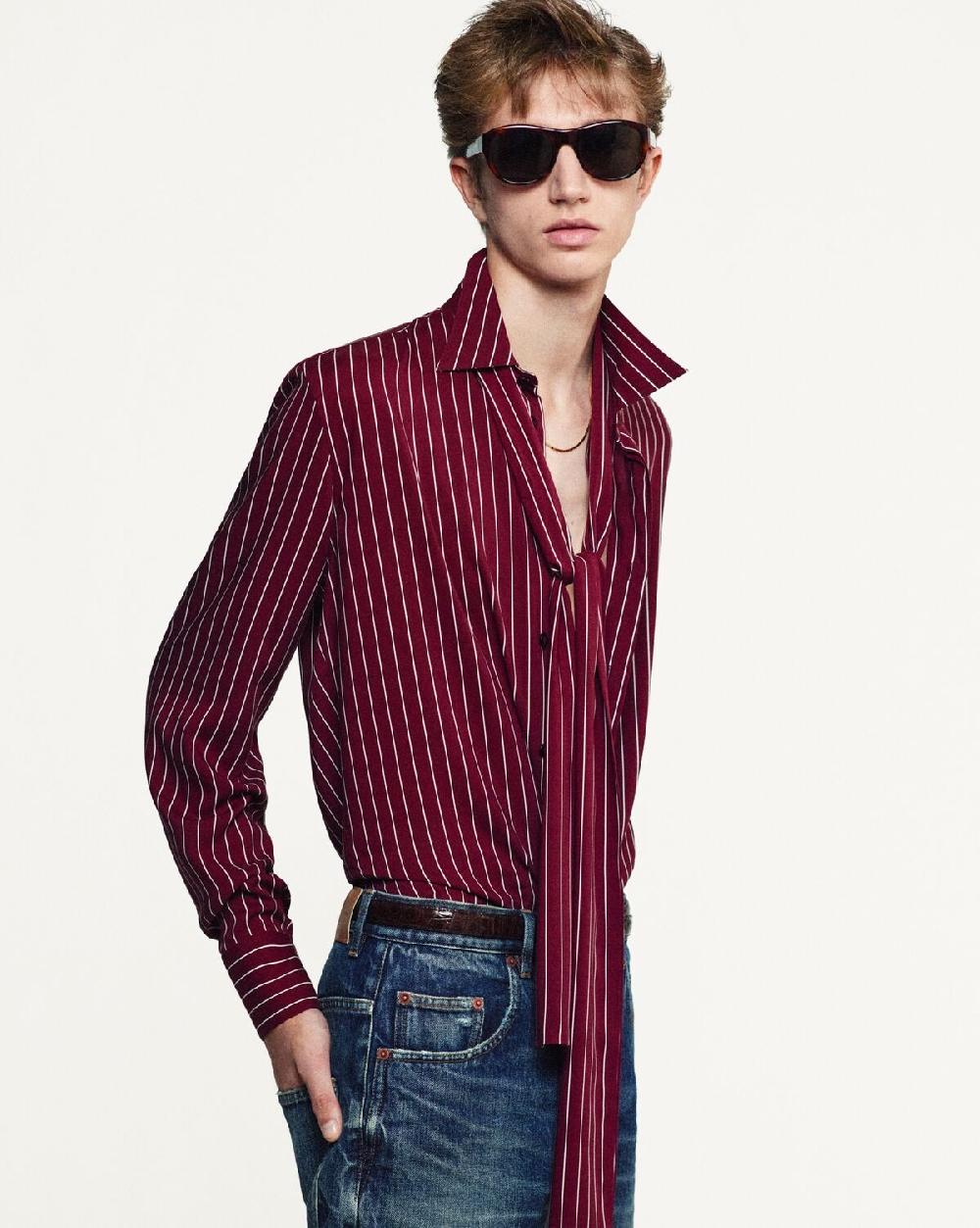 Saint Laurent Lazada Lavallière De Viscosa