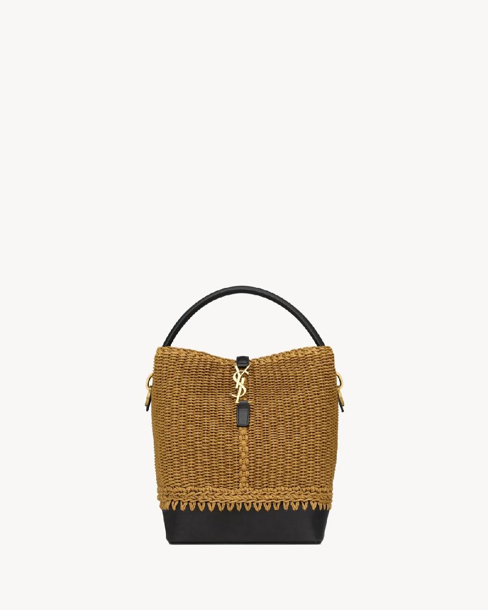 Saint Laurent le 37 de cuerda y piel