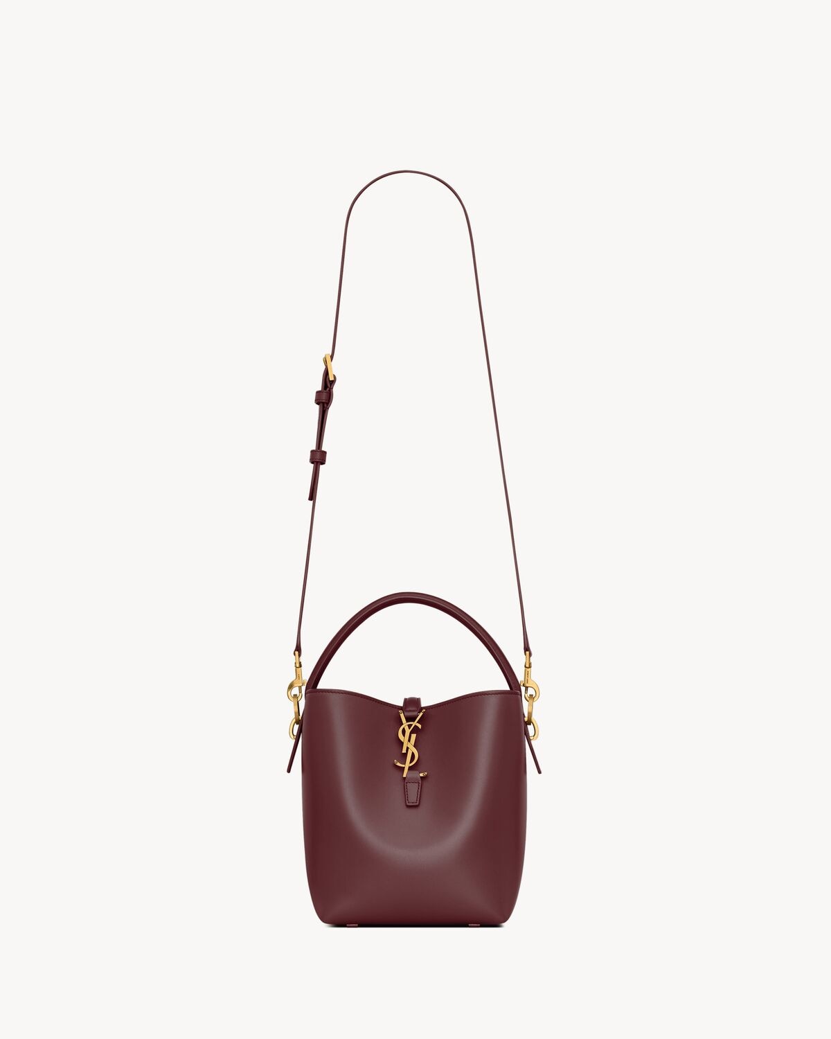 Saint Laurent Le 37 Small De Piel Brillante