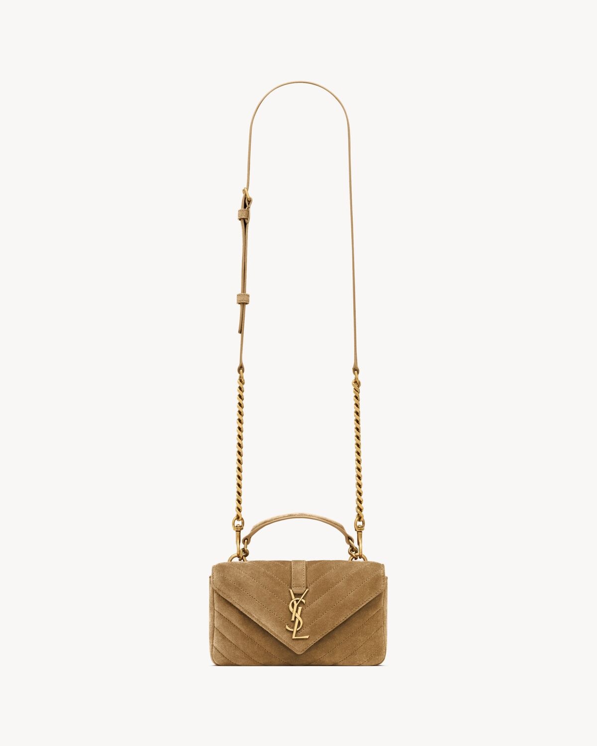 Saint Laurent minibolso college de ante