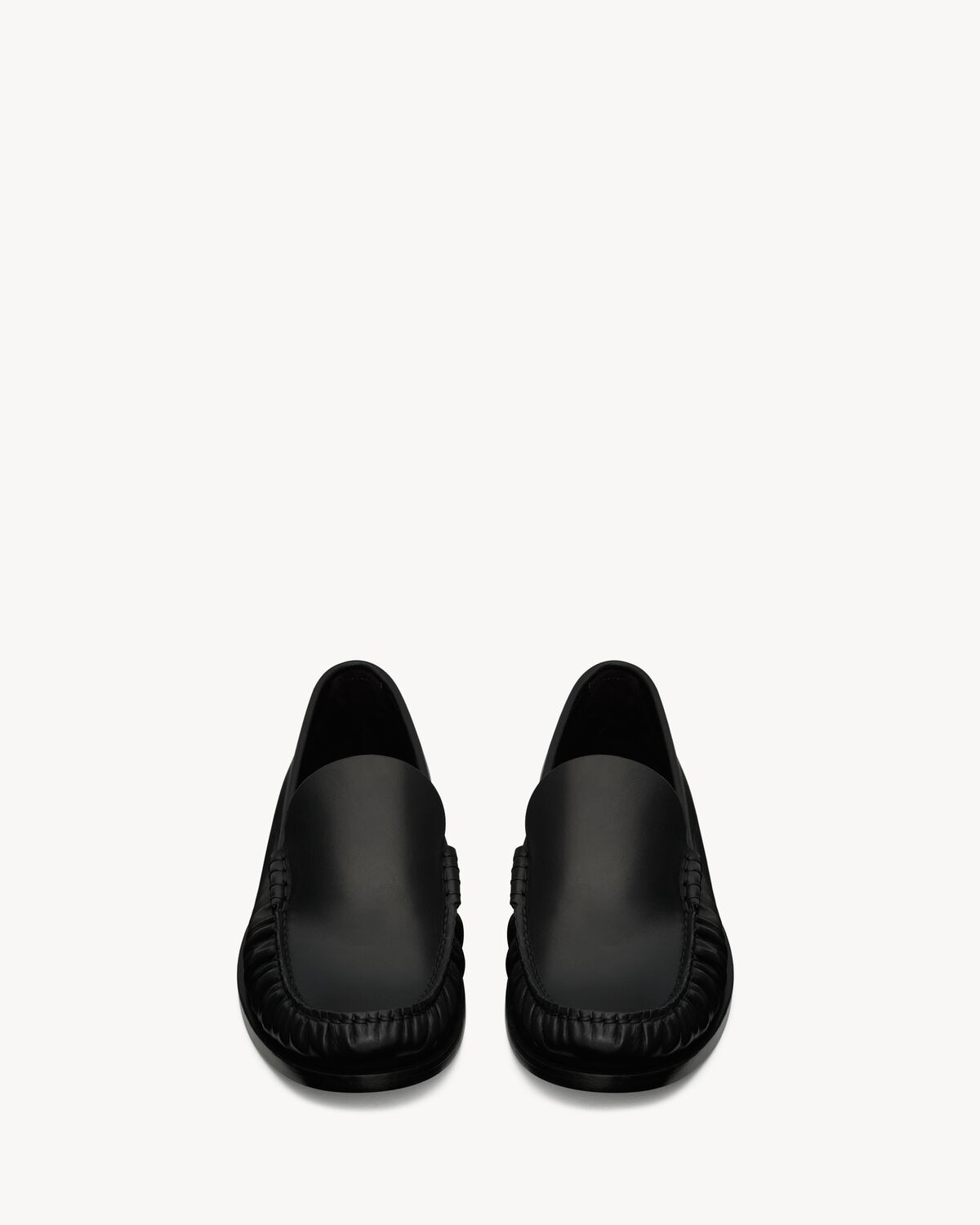 Saint Laurent mocasines laurent de piel lisa