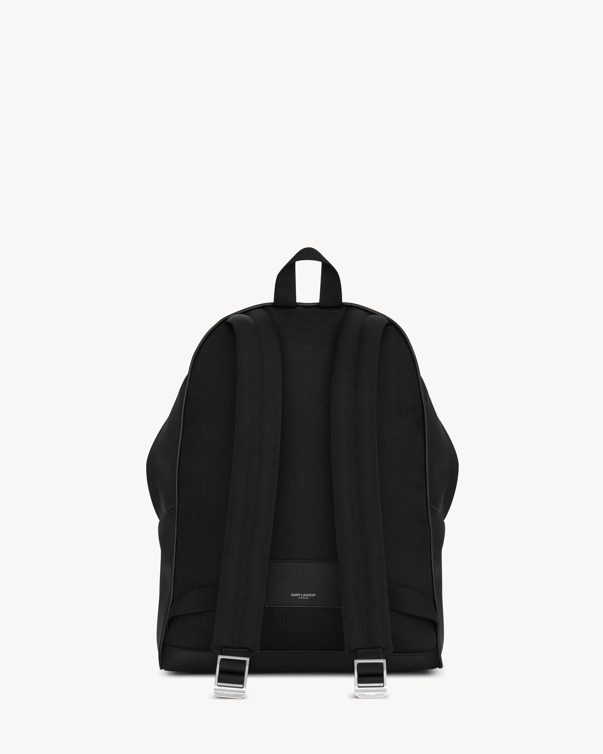 Saint Laurent Mochila City De Piel Mate