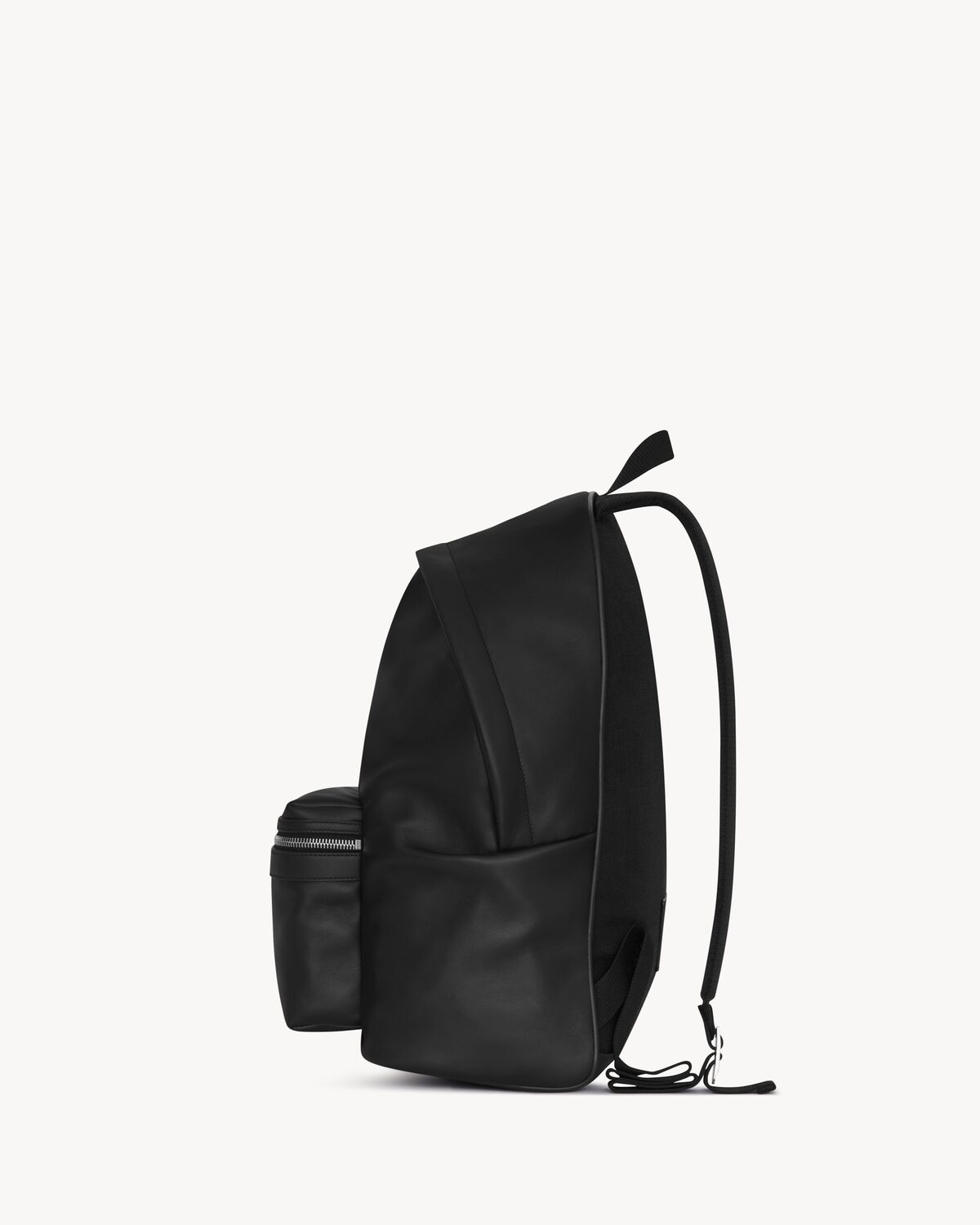 Saint Laurent Mochila City De Piel Mate