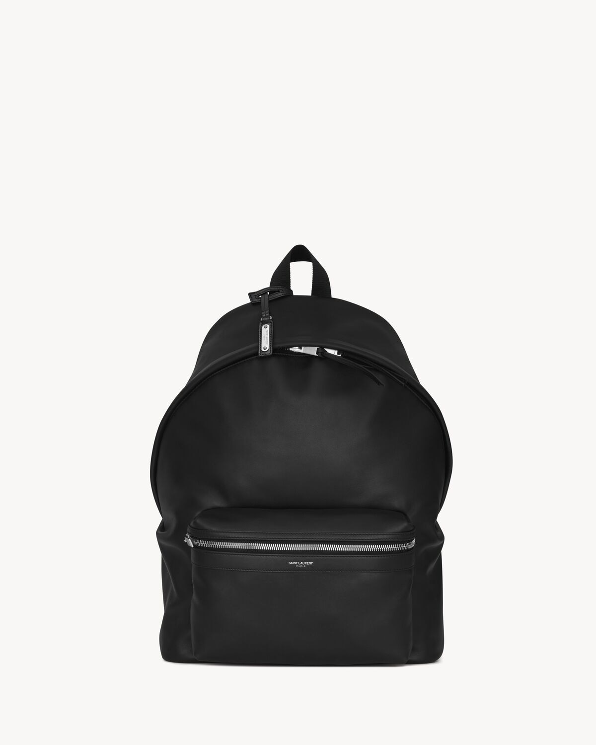 Saint Laurent mochila city de piel mate