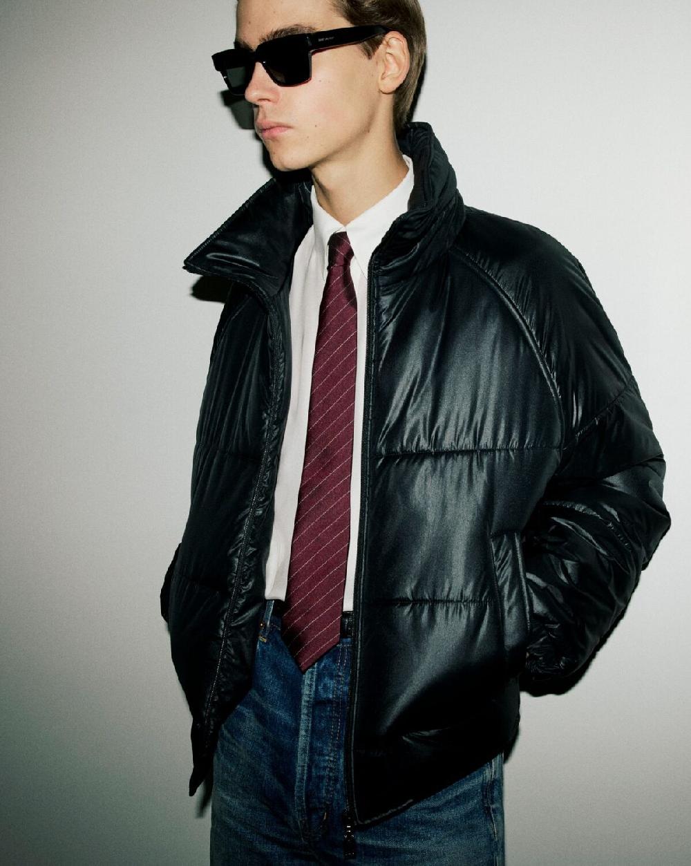 Saint Laurent Plumífero Cassandre De Nailon