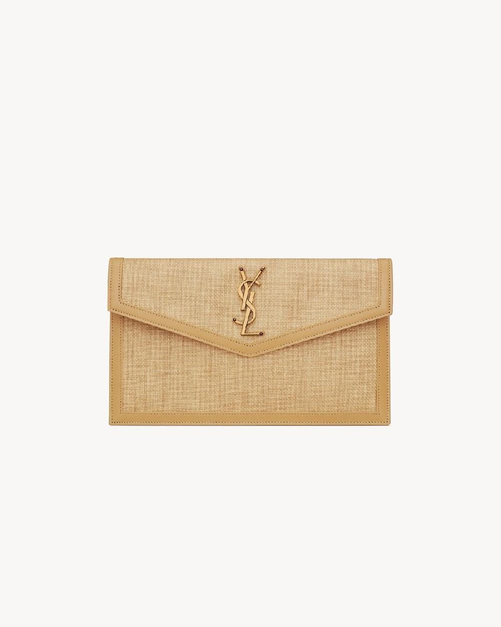 Saint Laurent pochette uptown de microrrafia