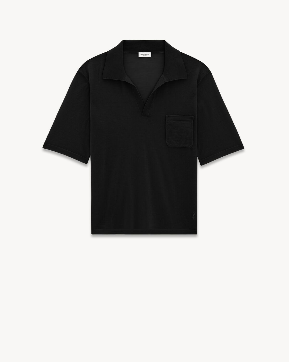 Saint Laurent polo cassandre de lana