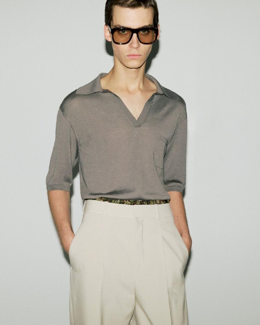 Saint Laurent Polo De Lana